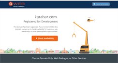 Desktop Screenshot of karabar.com
