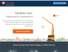 Tablet Screenshot of karabar.com